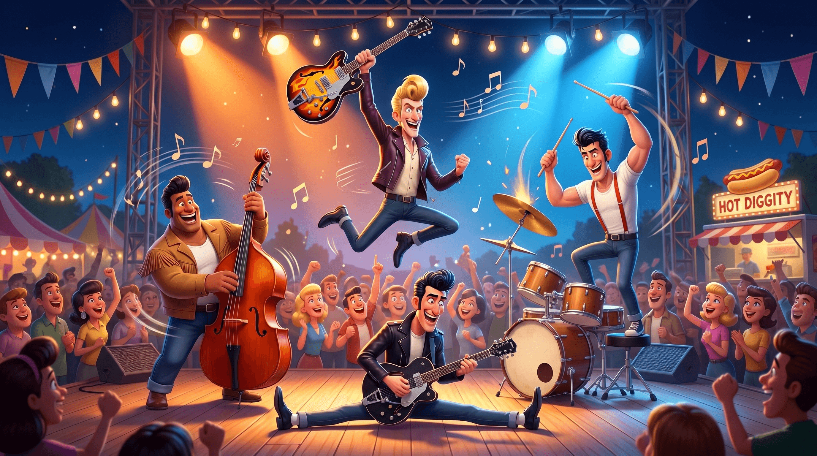 The Grease Monkeys performance 2