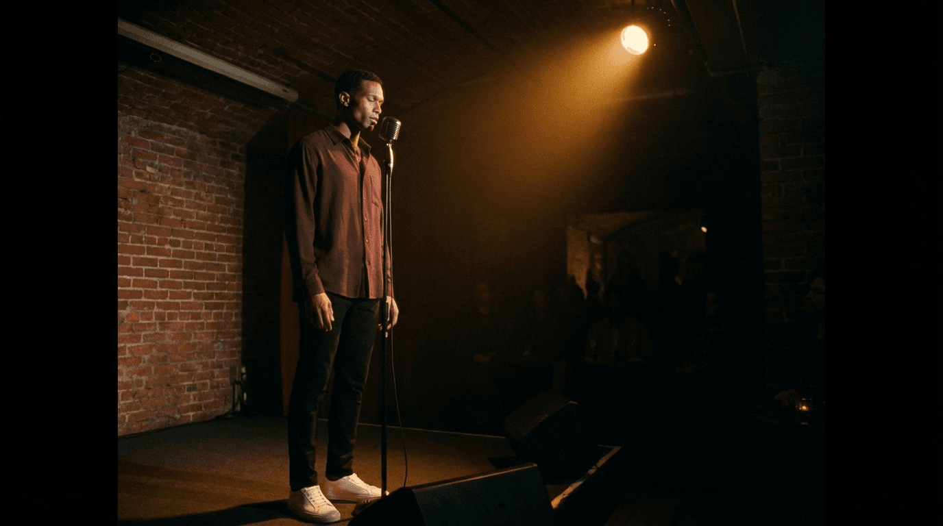 Marcus Veil live performance 1