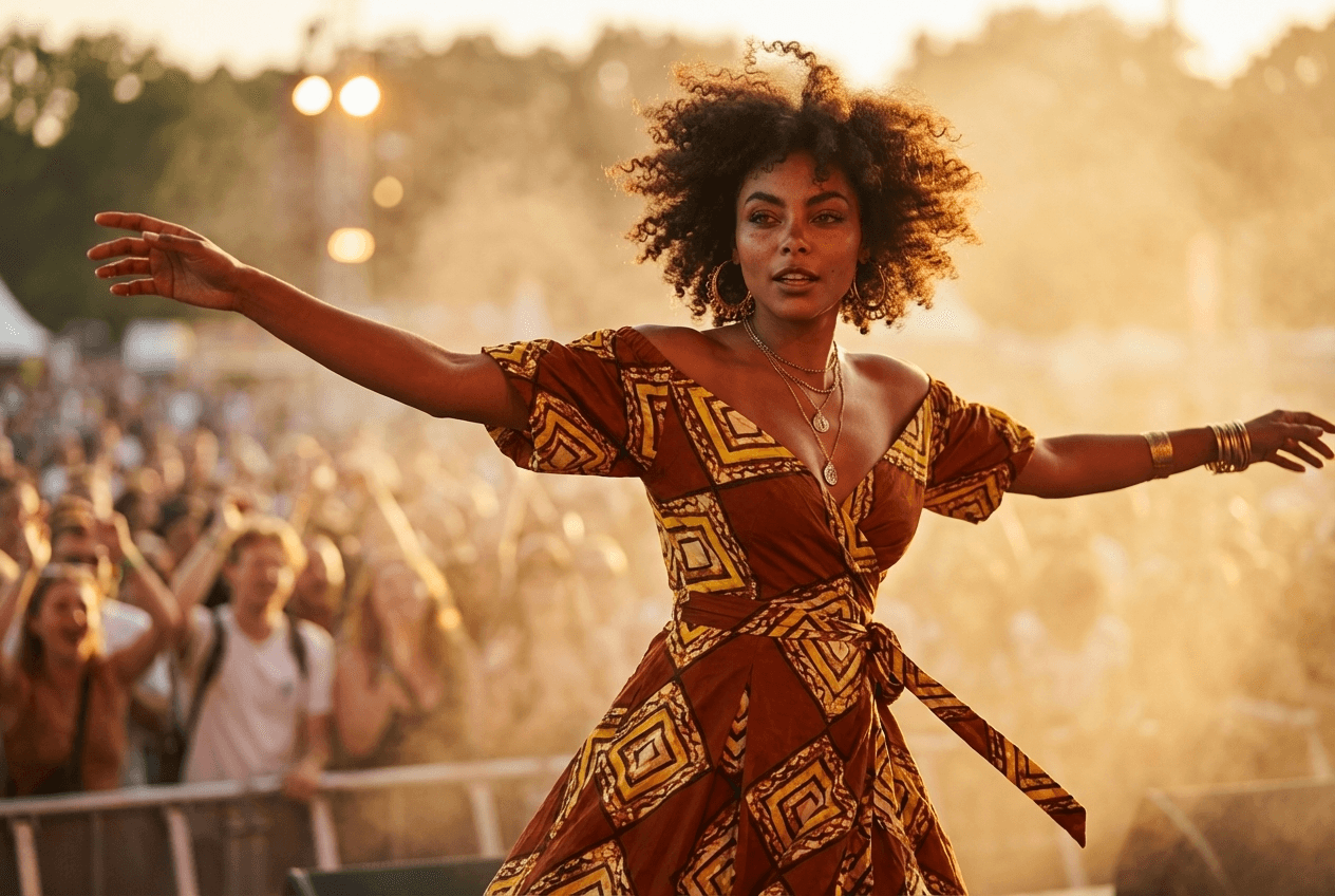 Valeria Sol live performance 1