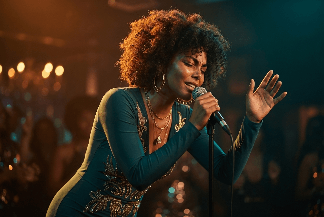 Valeria Sol live performance 3