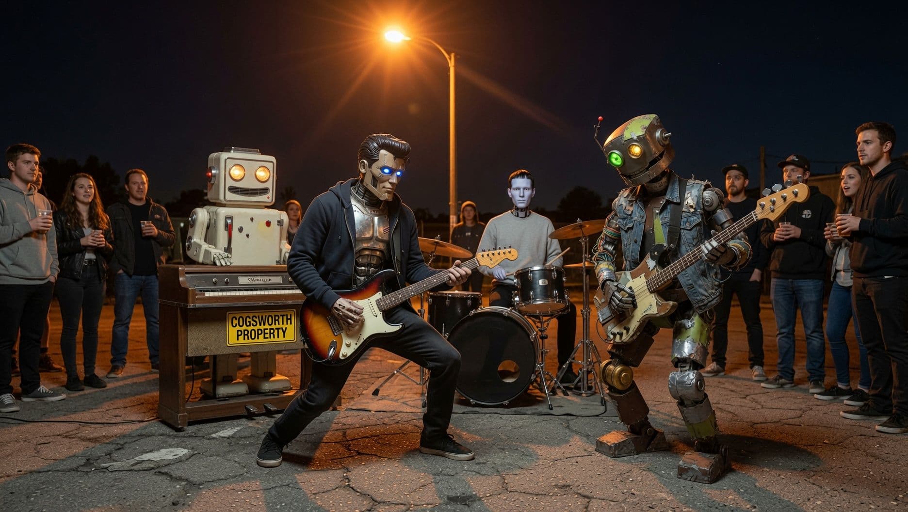 Bolt & The Loose Circuits performance 3